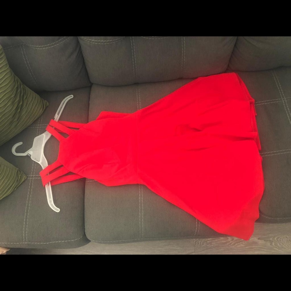 Red dress